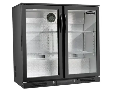 Sterling Pro SP2HC-LOW-BH 180 Bottle Low Height Double Door Cooler