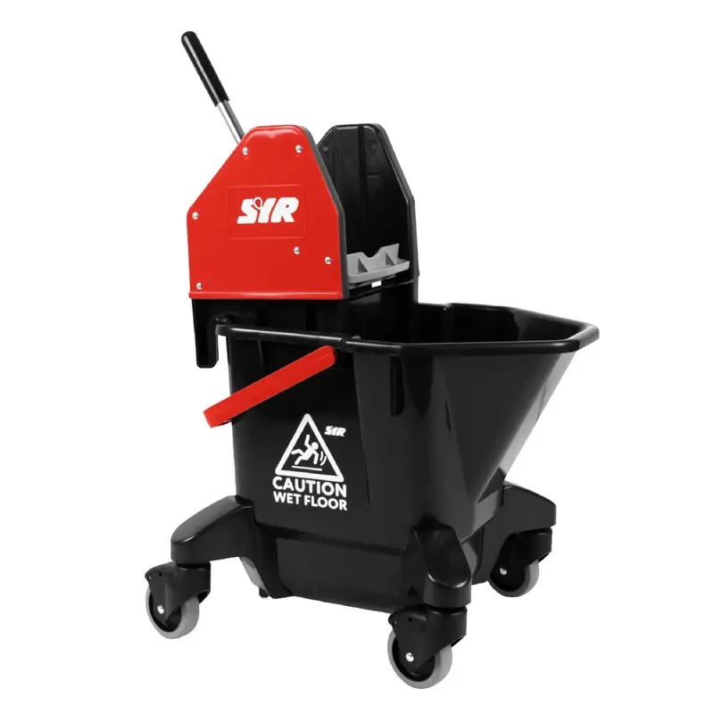 SYR TC20-R Kentucky Mop Bucket and Wringer 13Ltr Red