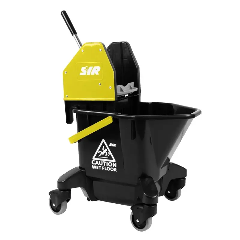 SYR TC20-R Kentucky Mop Bucket and Wringer 13Ltr Yellow