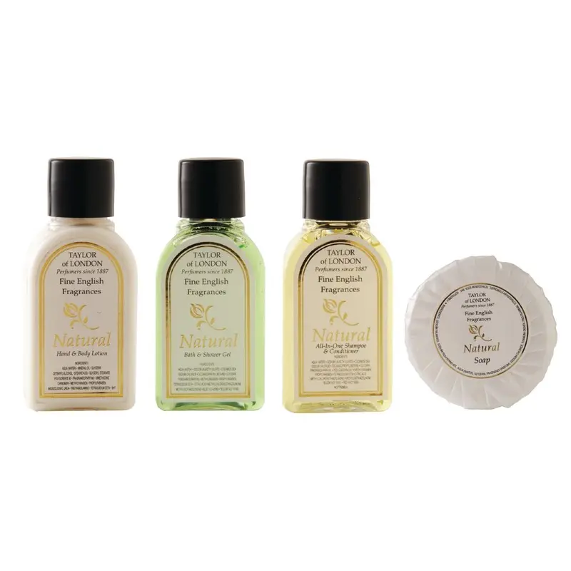 Taylor of London Natural Toiletries Welcome Pack (100 Pack)