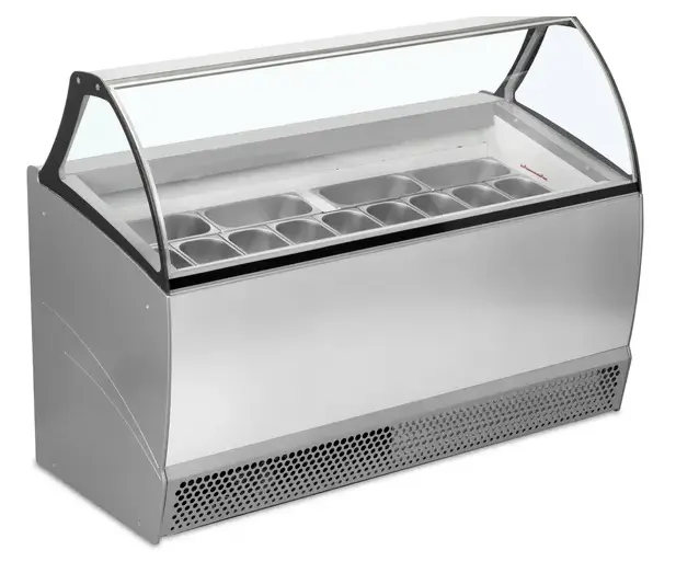 Tefcold BERMUDA RV13 395 Ltr Ventilated Scoop Ice Cream Display