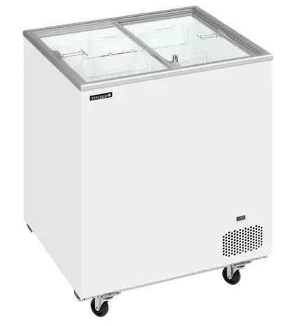 Tefcold IC201SC 191 Ltr Sliding Glass Lid Ice Cream Freezer
