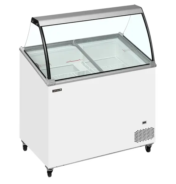 Tefcold IC301SCE + Canopy 264L Scoop Ice Cream Display Freezer