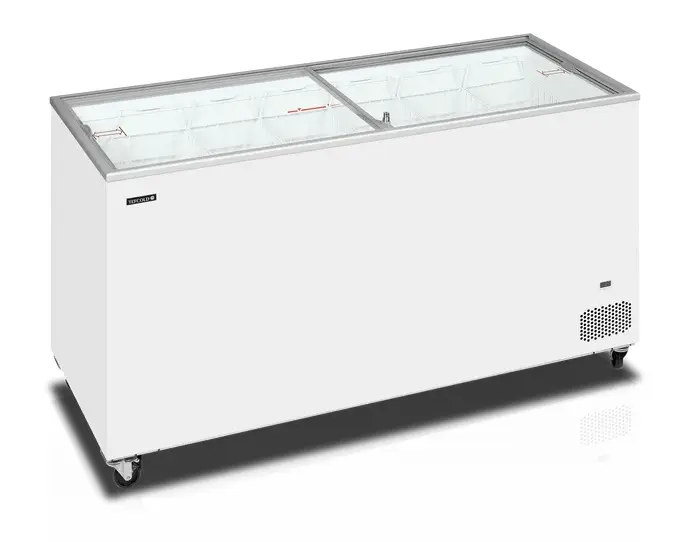 Tefcold IC501SC 491 Ltr Sliding Glass Lid Ice Cream Chest Freezer