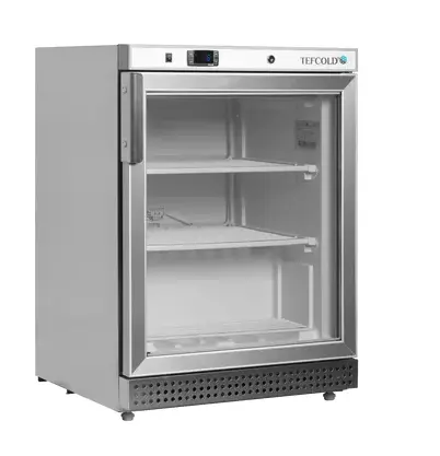 Tefcold UF200SG 200Ltr Single Glass Door Display Freezer