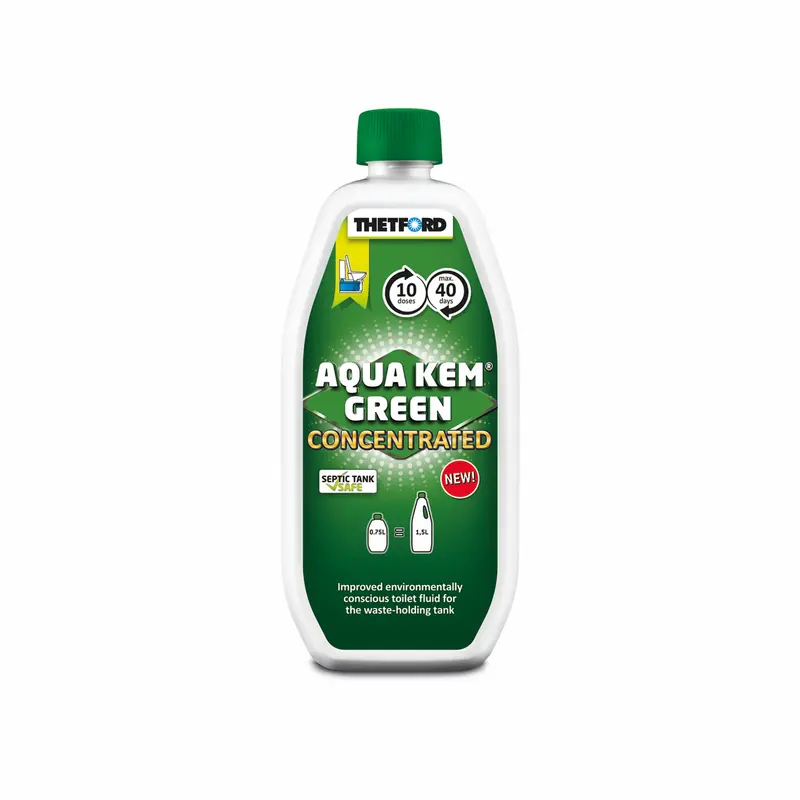 Thetford Aqua Kem Green Concentrate Toilet Chemical 750ml