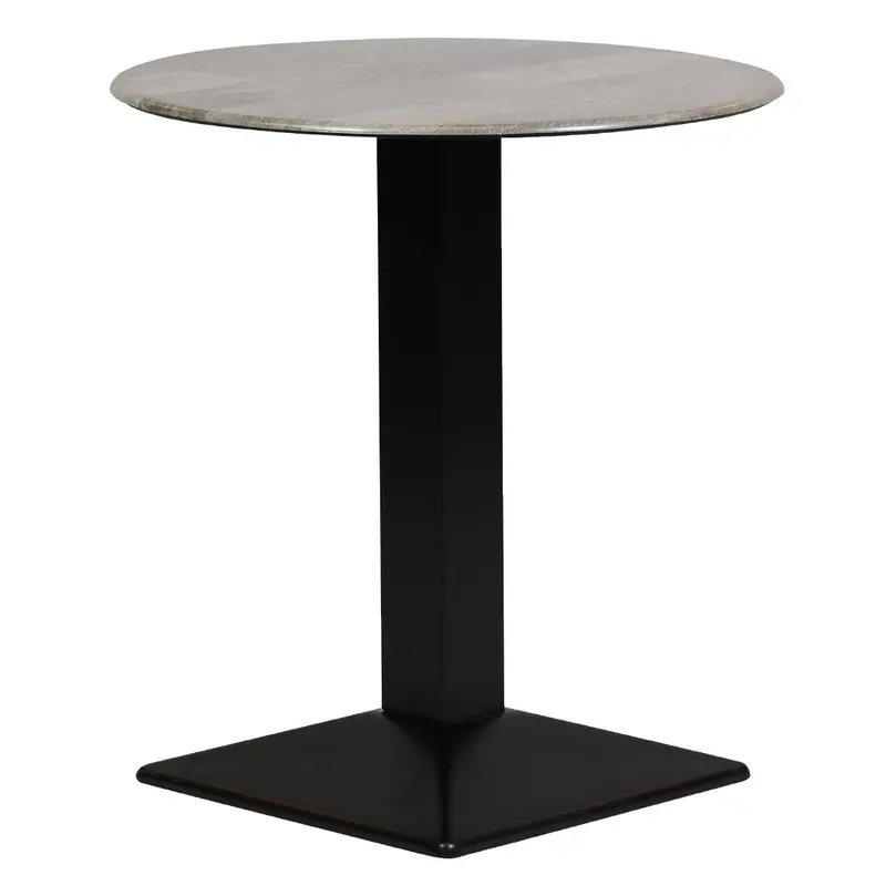 Turin Round Dining Table Concrete 600mm