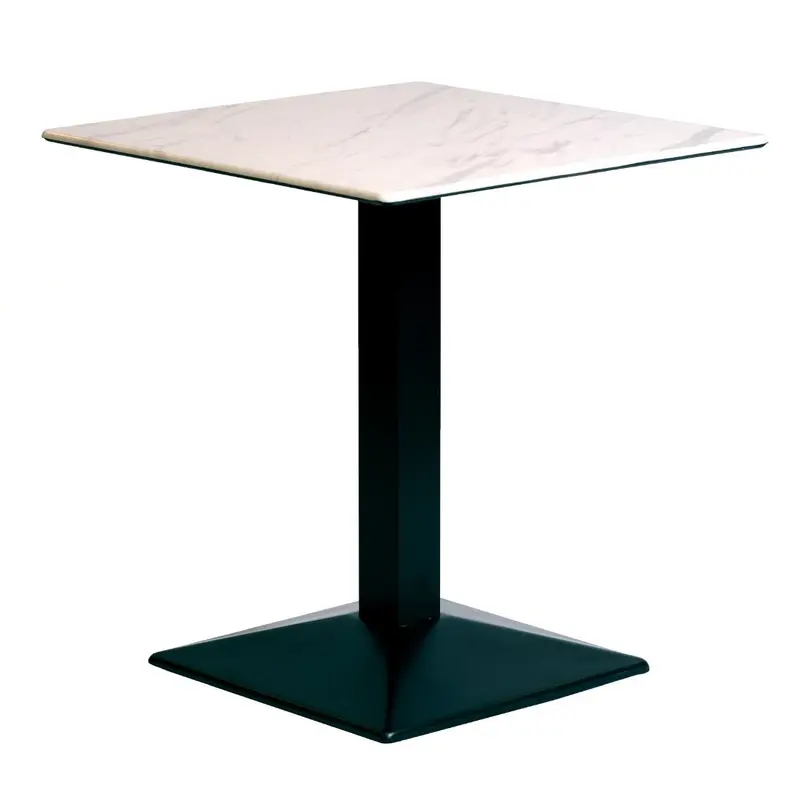 Turin Square Dining Table Marble 700x700mm
