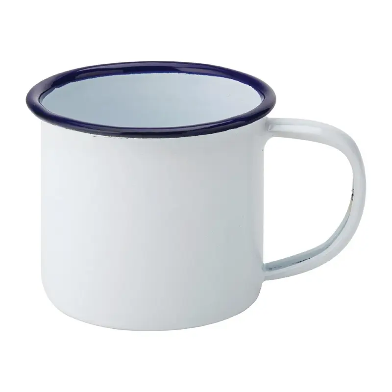Utopia Eagle Enamel Mugs 155ml (Pack of 12)