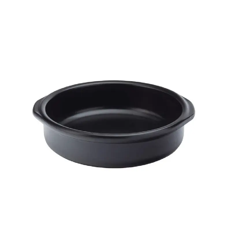 Utopia Estrella Black Tapas Dishes 170mm (8 Pack)