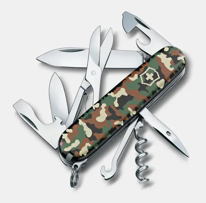 Victorinox Climber Swiss Army Knife Camo