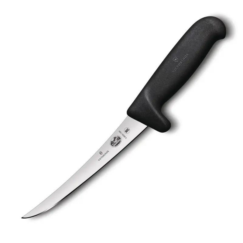 Victorinox Fibrox Safety Grip Boning Knife Black 15cm