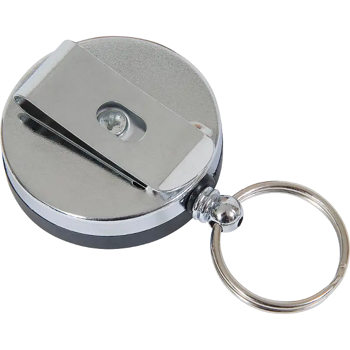 Viper Key Id Lanyard - Chrome