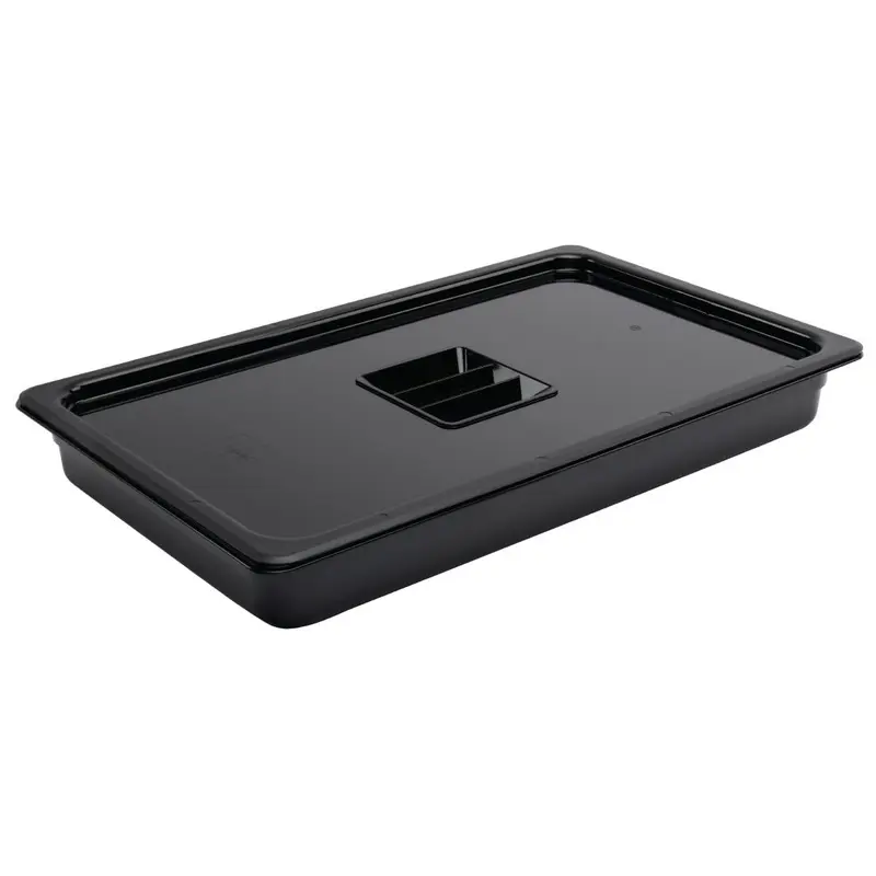 Vogue ABS Gastronorm Tray Black GN 1/1 65mm
