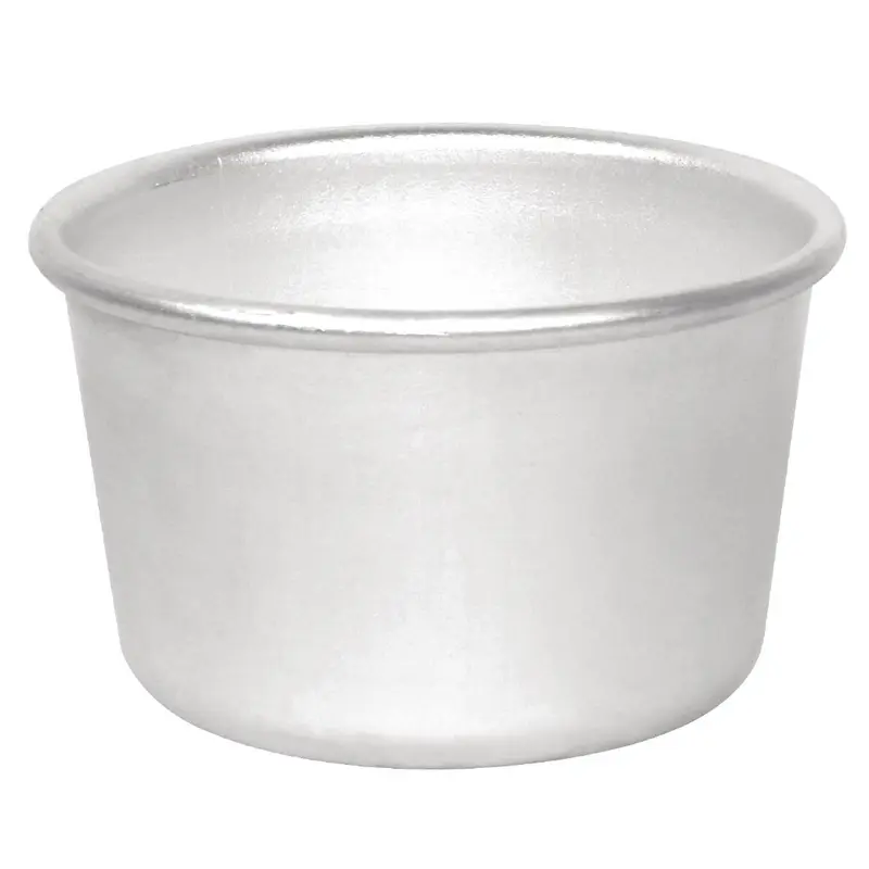 Vogue Aluminium Mini Dariole Mould 100ml (6 Pack)