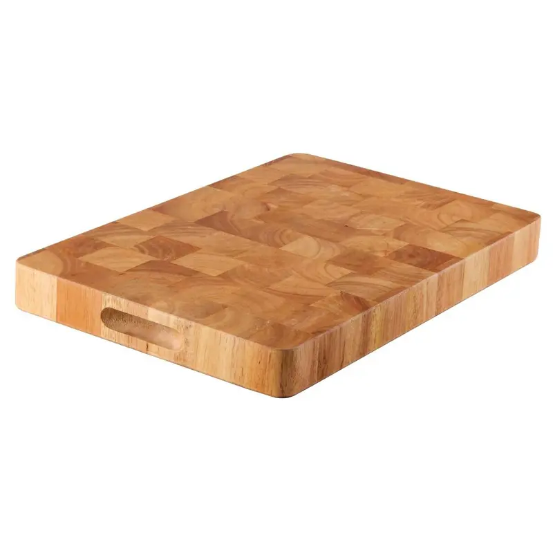 Vogue Rectangular Wooden Chopping Board Medium 455x305mm