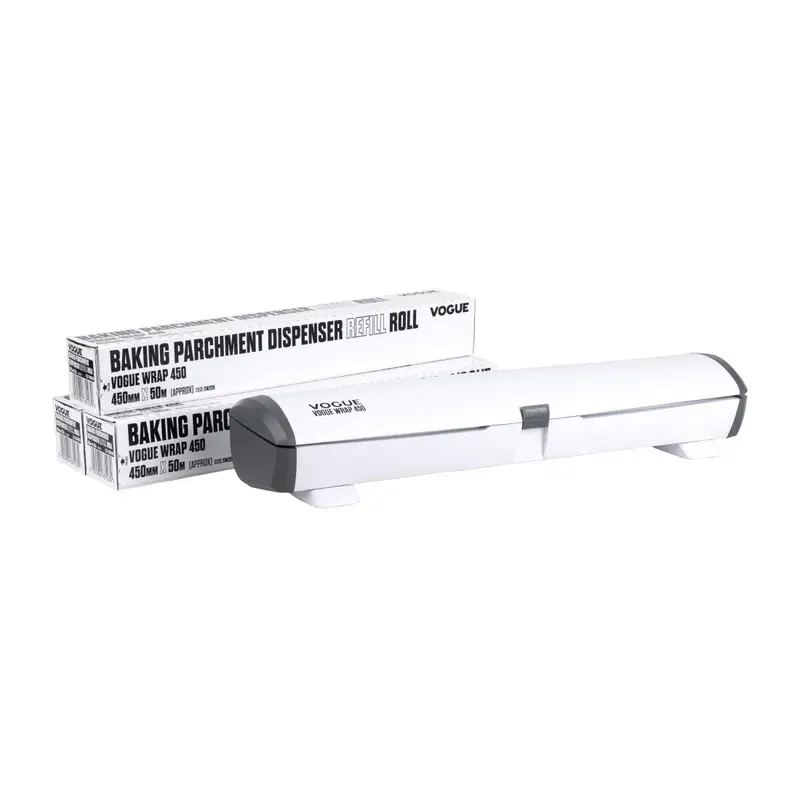 Vogue Wrap 450 Parchment Refill 3 Pack with Dispenser