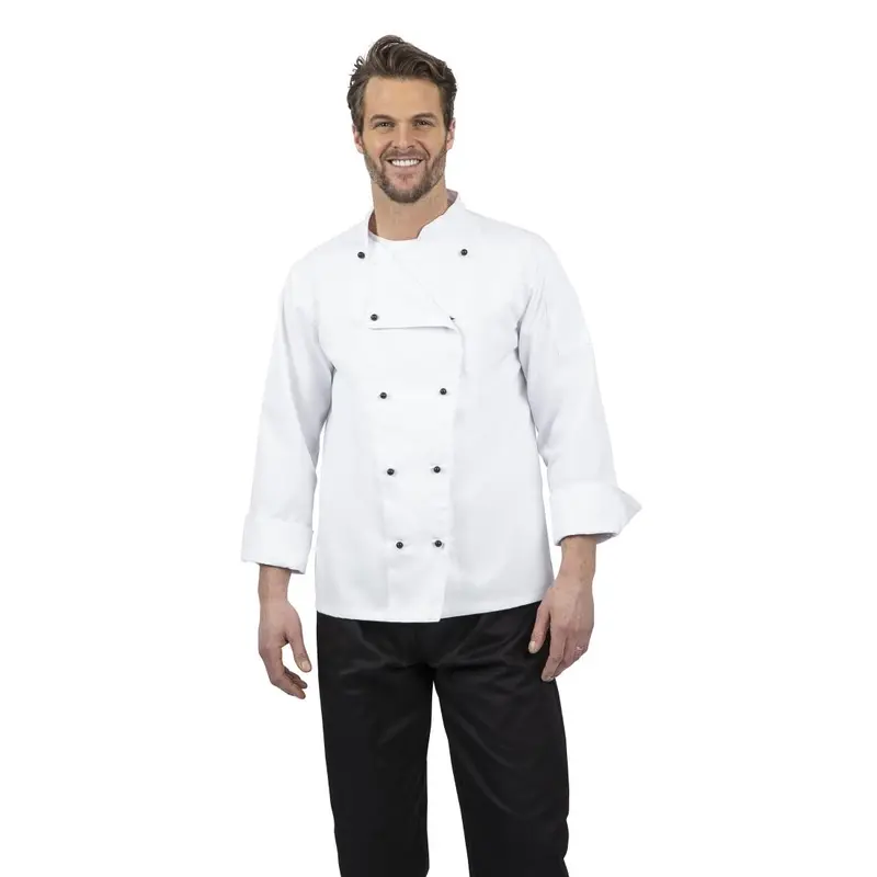 Whites Chicago Unisex Chefs Jacket Long Sleeve L